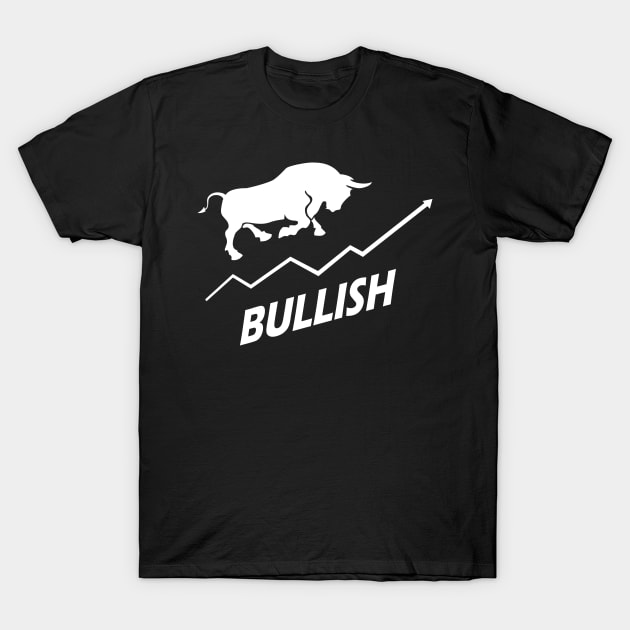 Bullish Market T-Shirt by KC Happy Shop